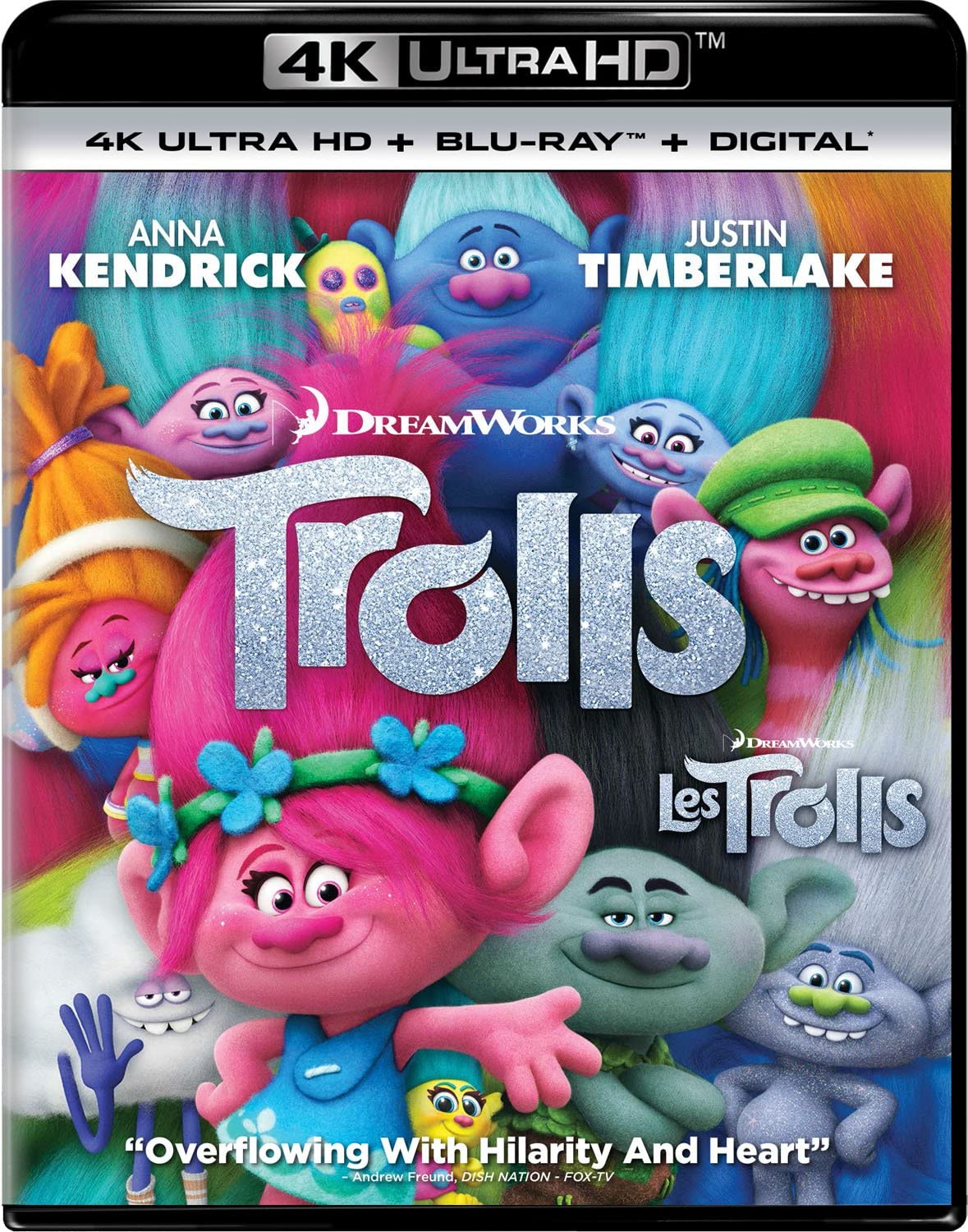 Trolls 2016 (4K ULTRA HD + BLURAY)